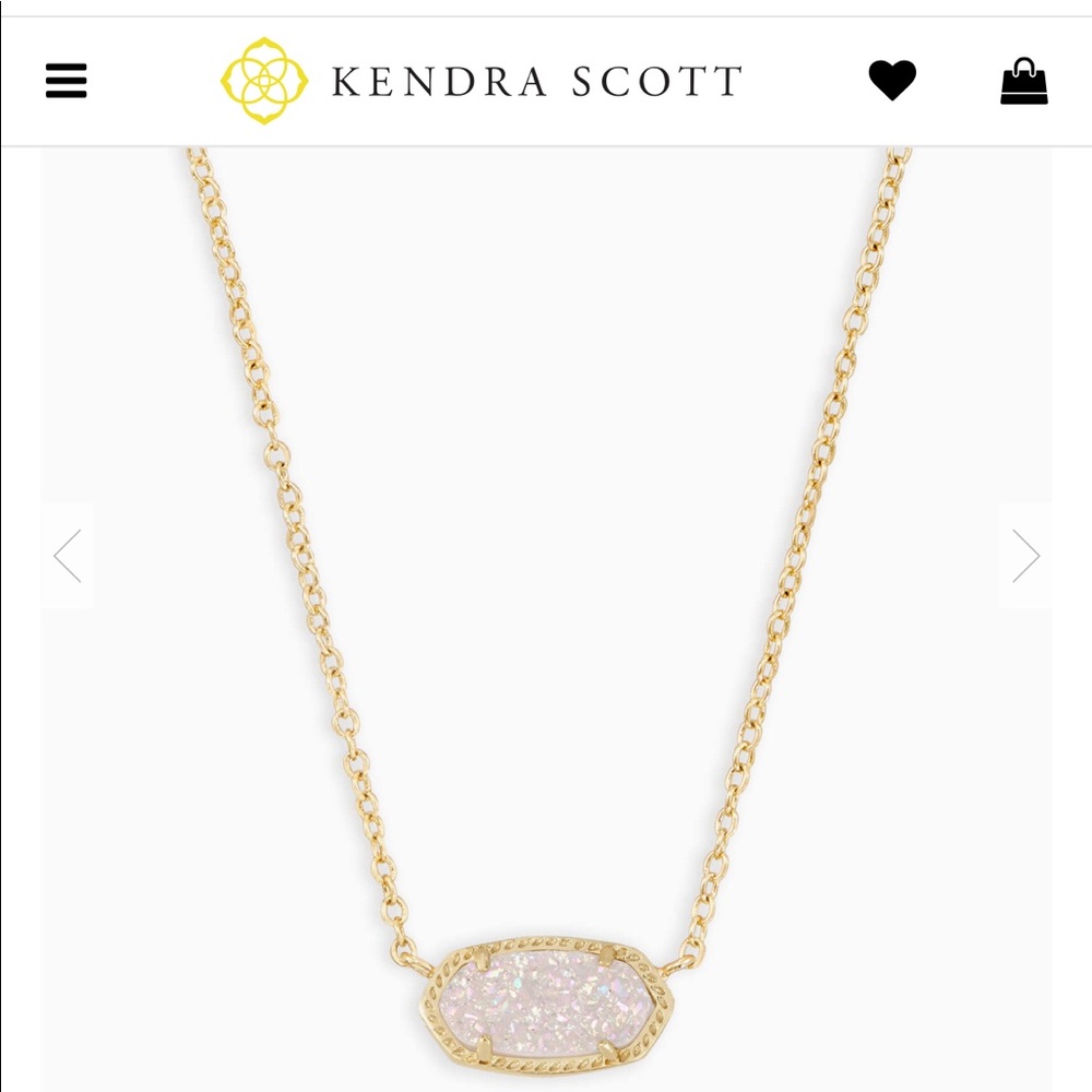 Kendra Scott Elsa gold necklace